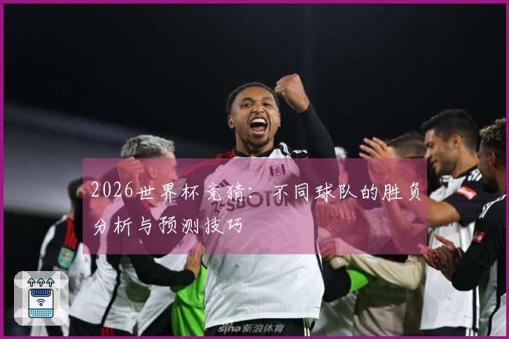2026世界杯竞猜：不同球队的胜负分析与预测技巧
